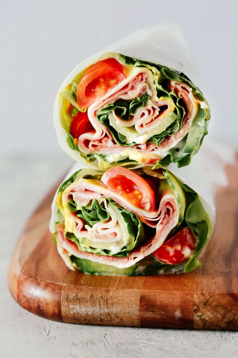 Deli Meat Lettuce Wraps