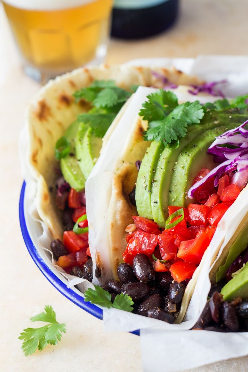 Smoky Black Bean Tacos