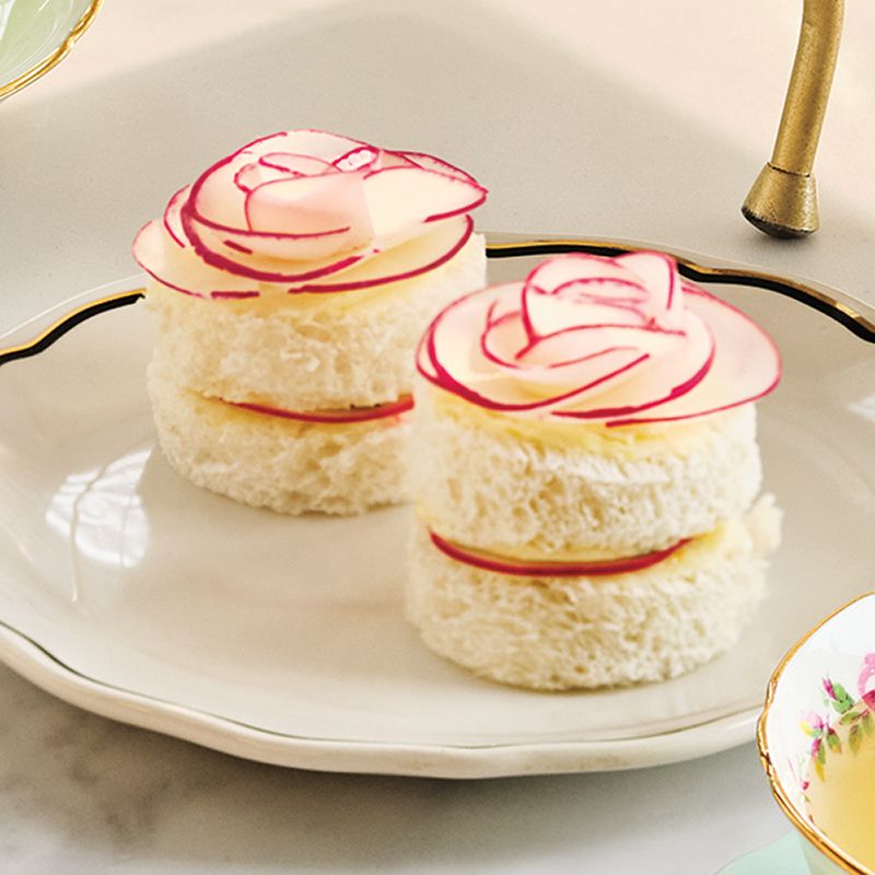Radish and Butter Tea Sandwiches