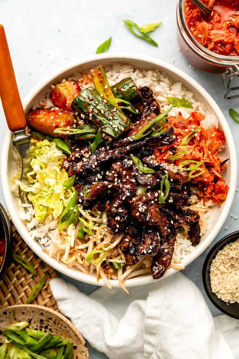 Korean Beef Bulgogi Bowls