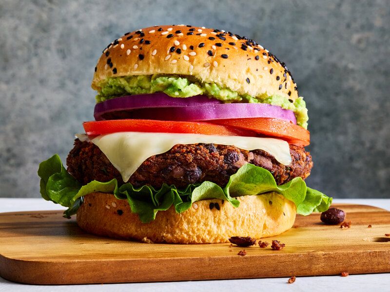 Smoky Black Bean Burgers
