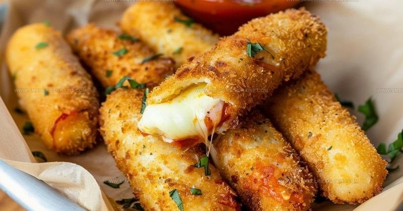 Air Fryer Mozzarella Sticks