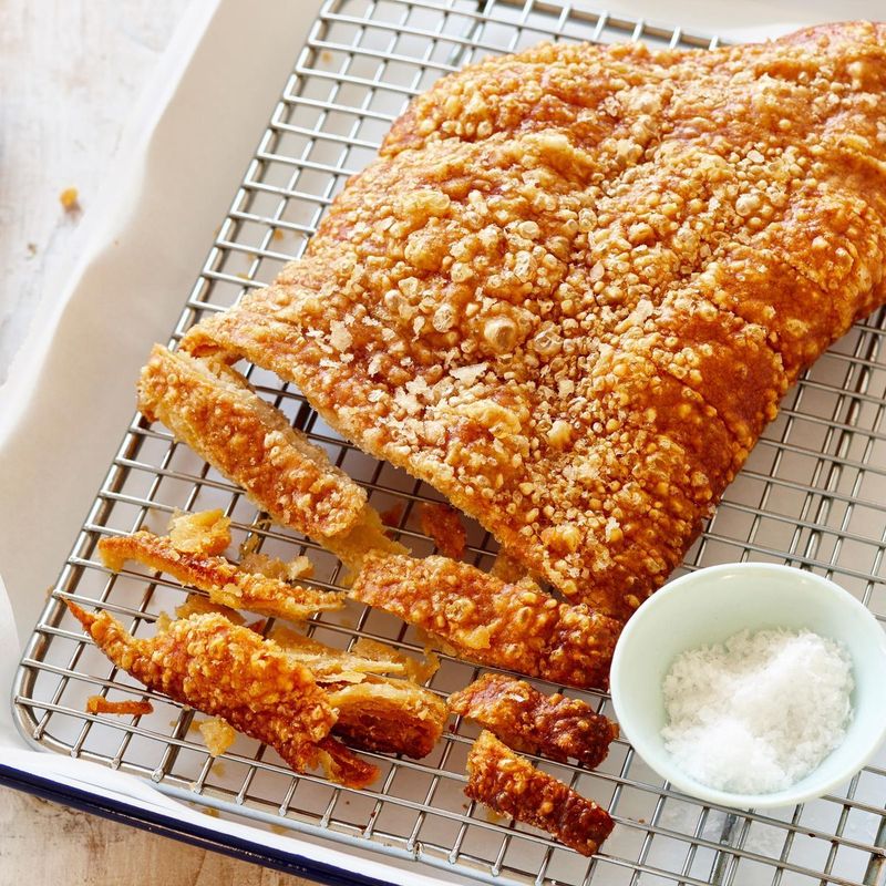 Crispy Pork Belly with Crackle Skin