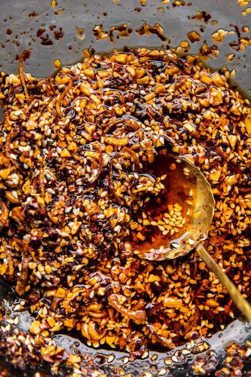 Chili Oil with Crispy Bits