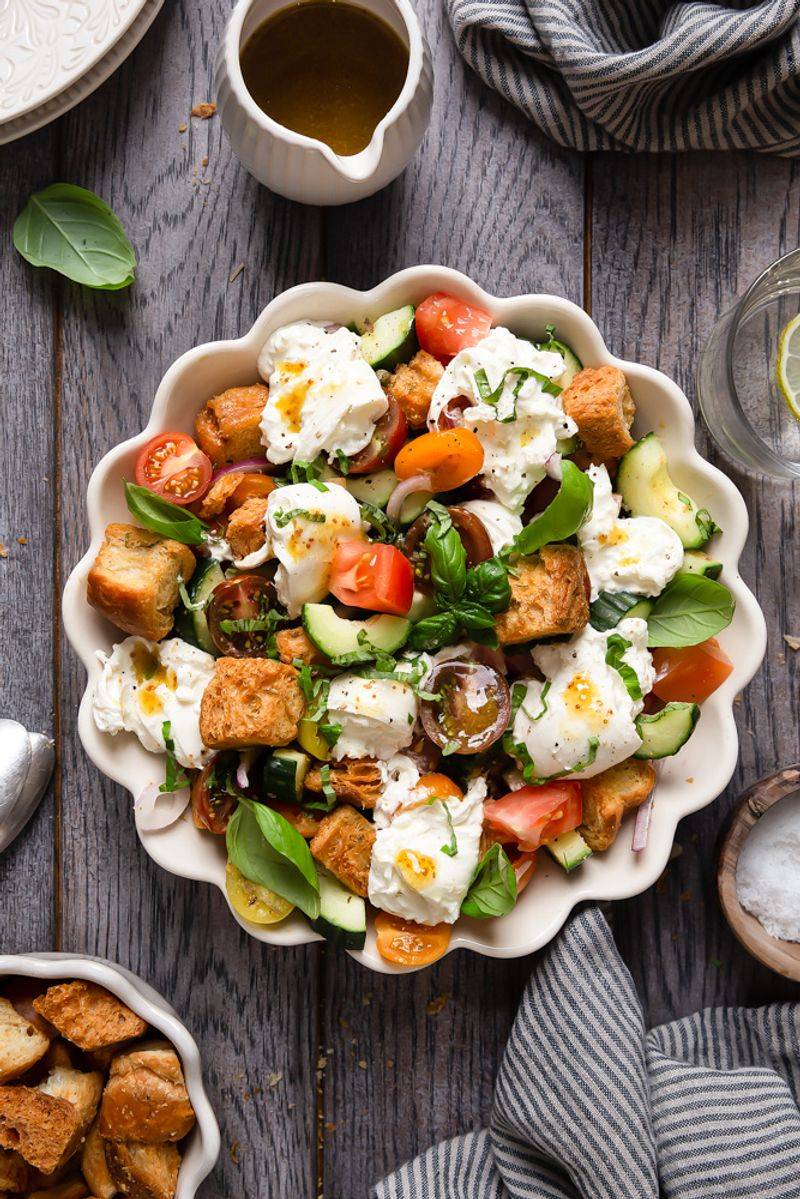 Croissant Panzanella Salad