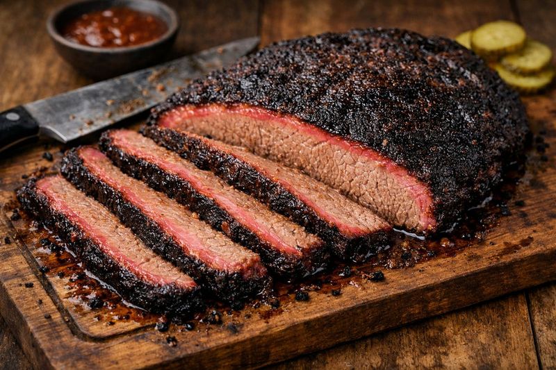 Slow-Smoked BBQ Brisket