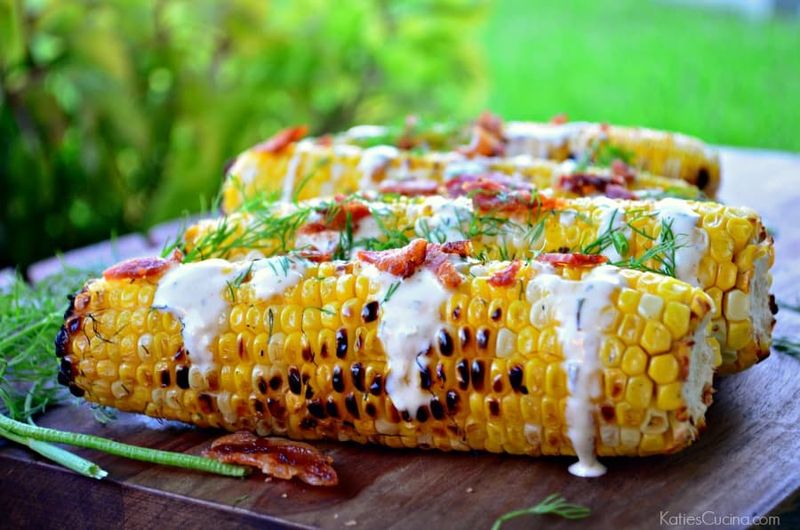 Dill Butter Corn on the Cob