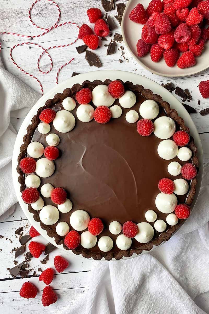 Dark Chocolate Ganache Tart