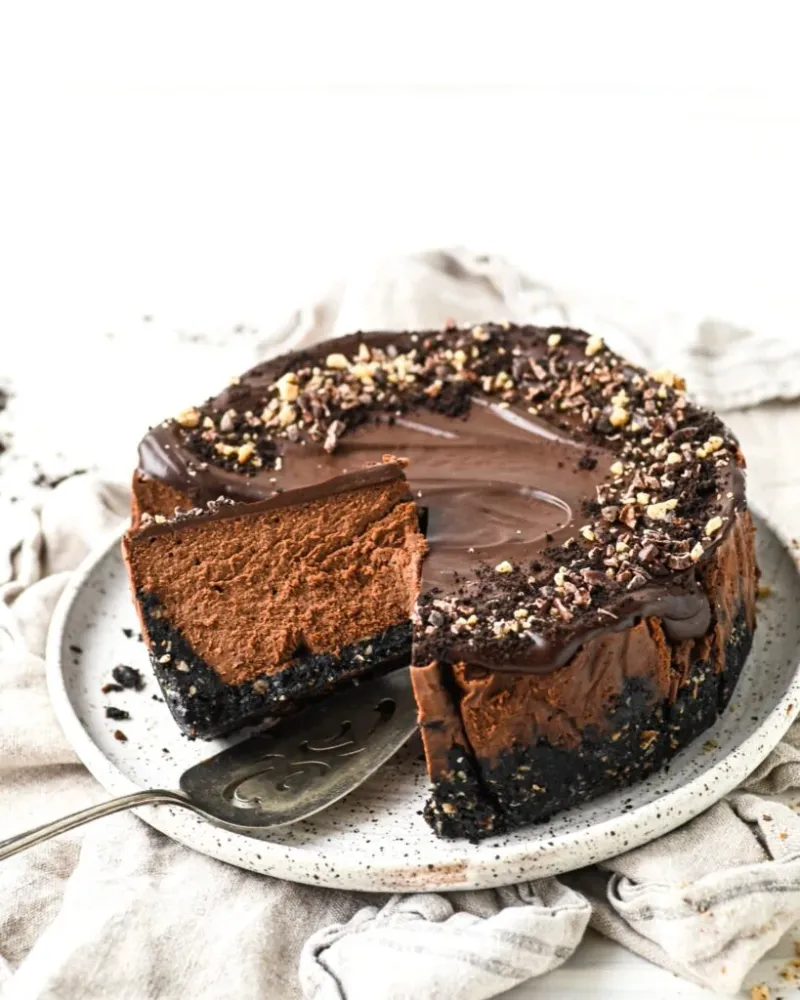 Dark Chocolate Cheesecake