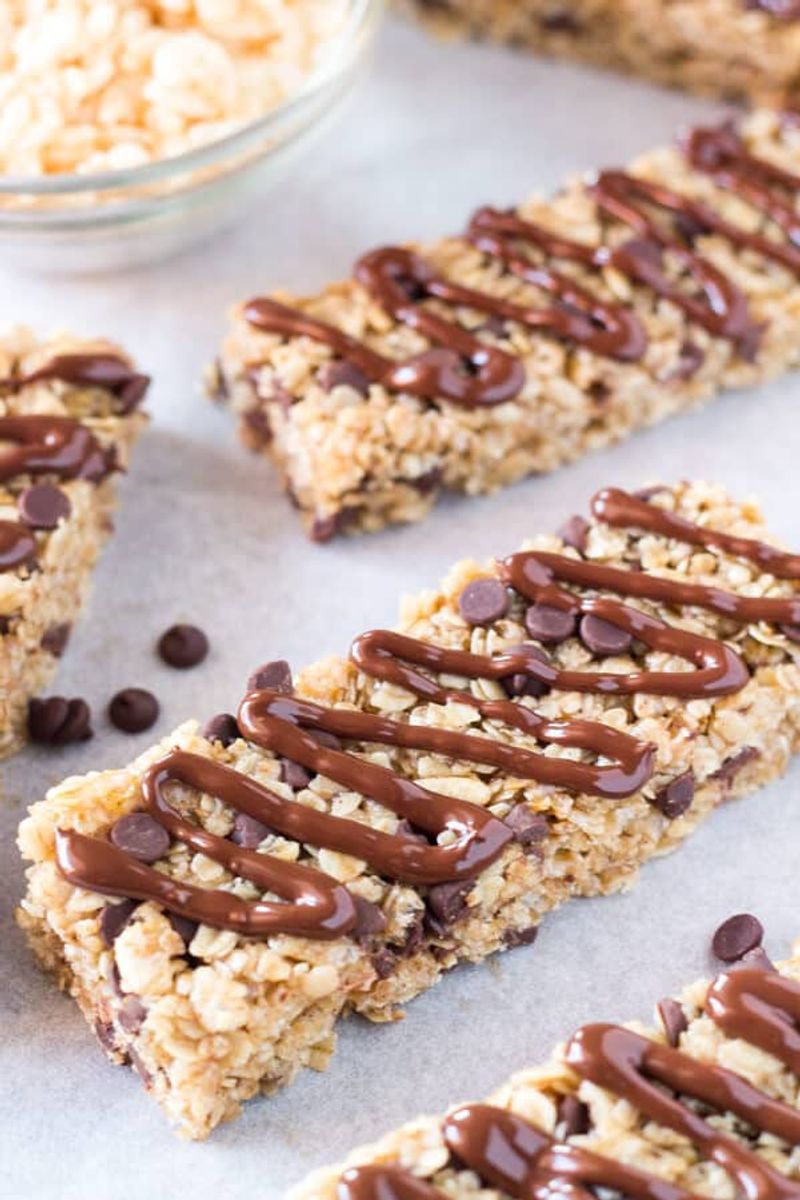 Dark Chocolate Granola Bars