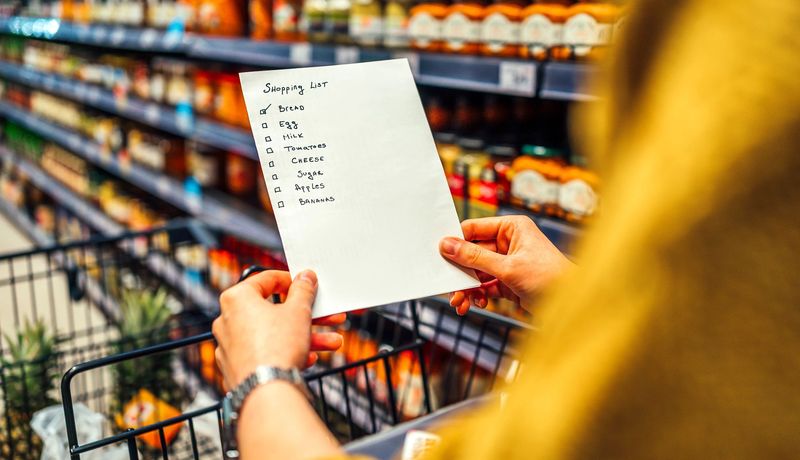 Sticking to Your Shopping List
