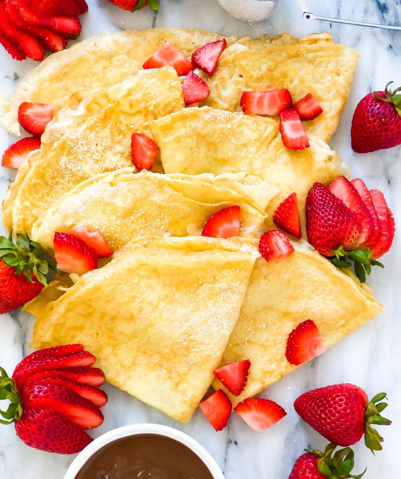 Strawberry Nutella Crepe