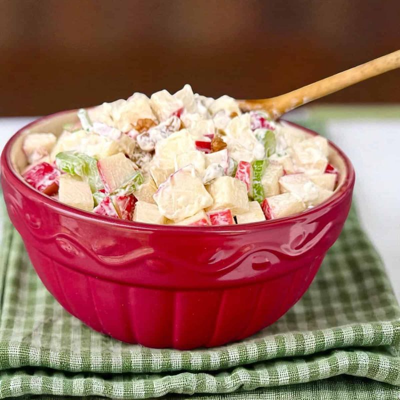 Waldorf Salad with Marshmallows