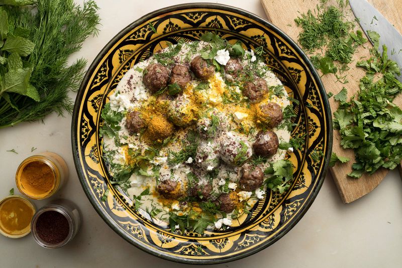 Cinnamon in Lamb Meatballs