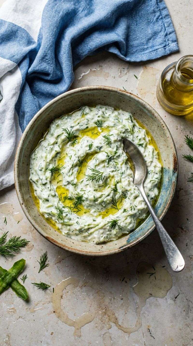 Greek Tzatziki with Fresh Dill