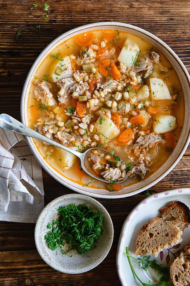 Pickle Soup - Rassolnik Style