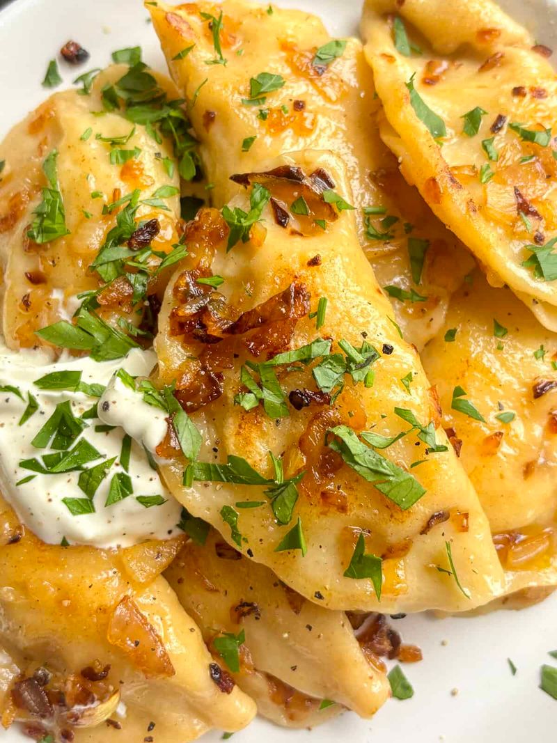 Pierogi for Breakfast in Poland