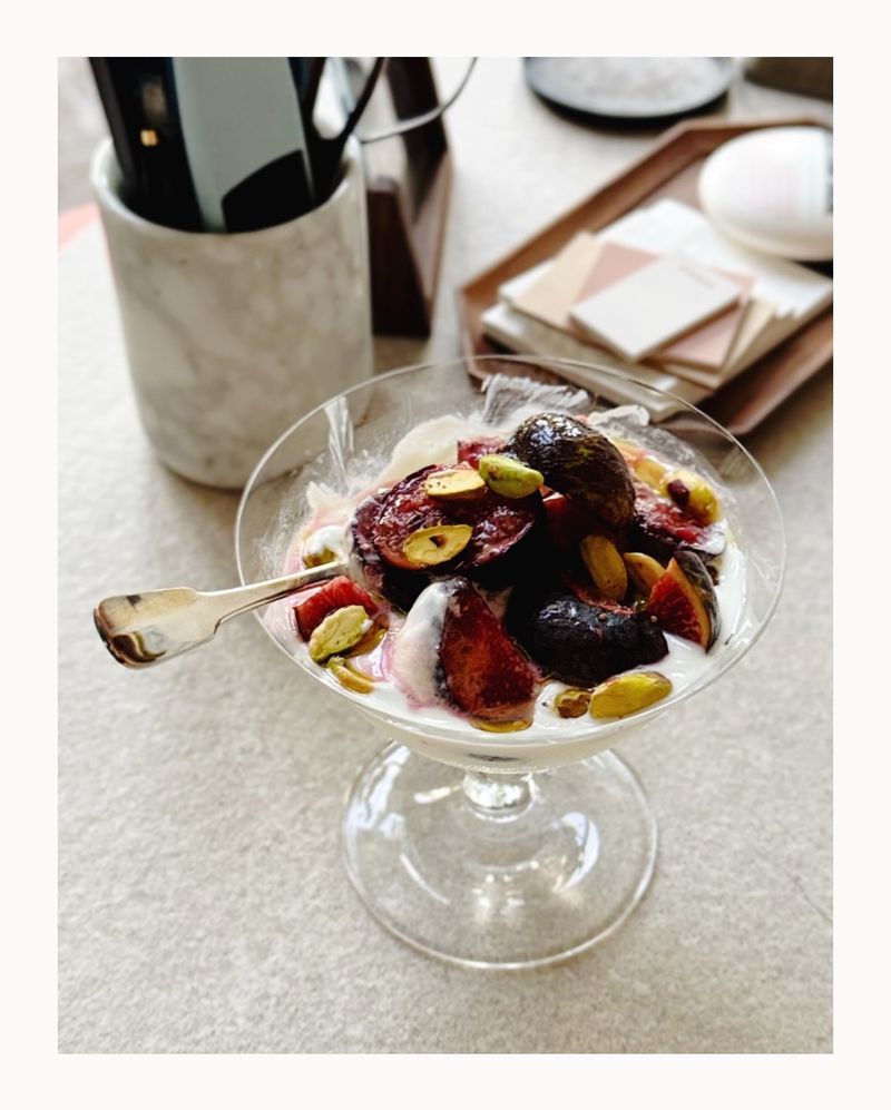 Fig and Raspberry Elegant Little Bowl