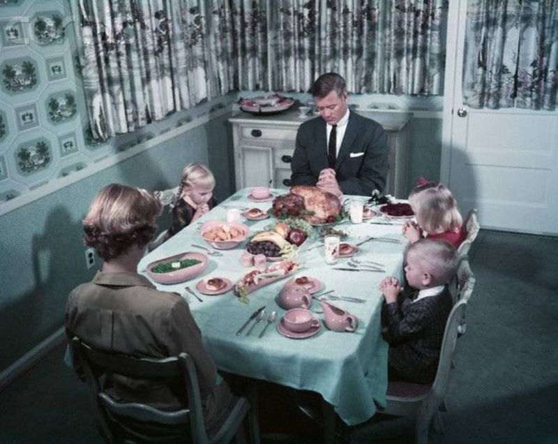 Grace Before Meals Was a Common Practice