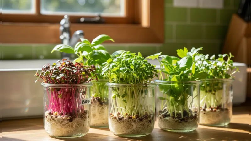 Sprouts and Microgreens