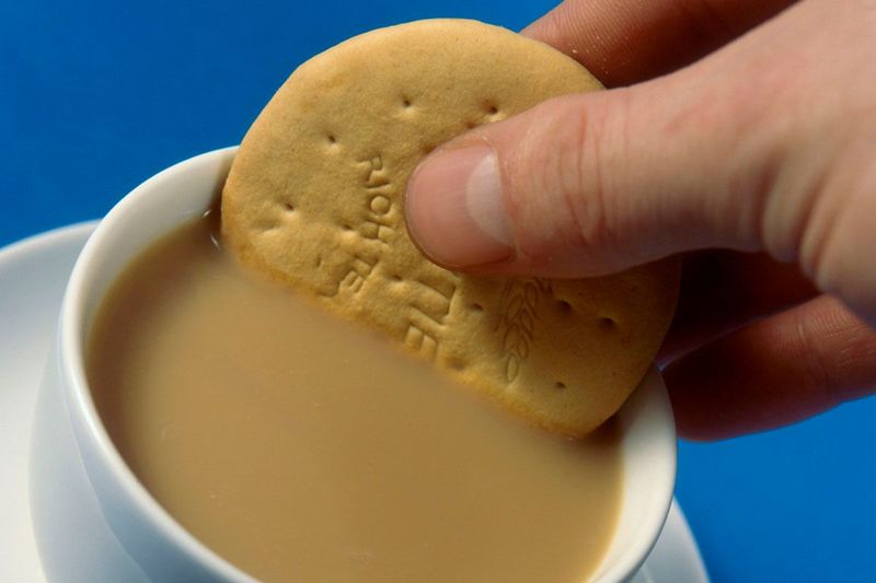 Dipping Biscuits into Tea