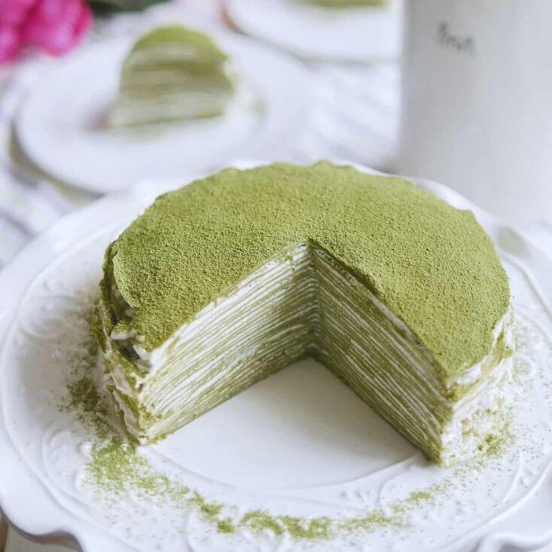 Matcha and White Chocolate Crepe
