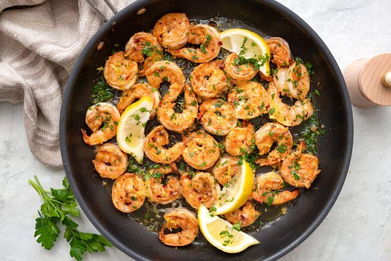 Oregano and Garlic Shrimp