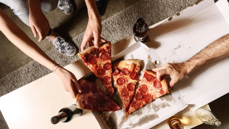 Leftover Pizza