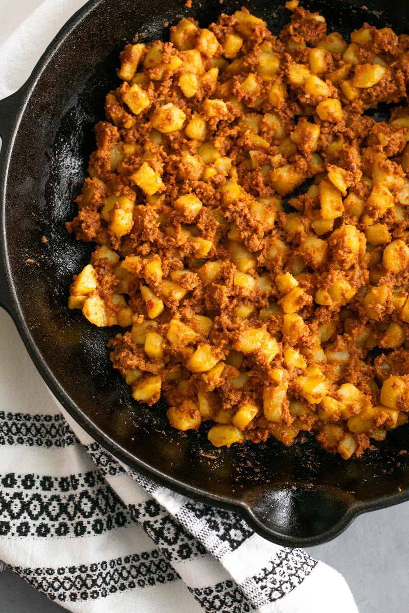 Mexican Papas con Chorizo