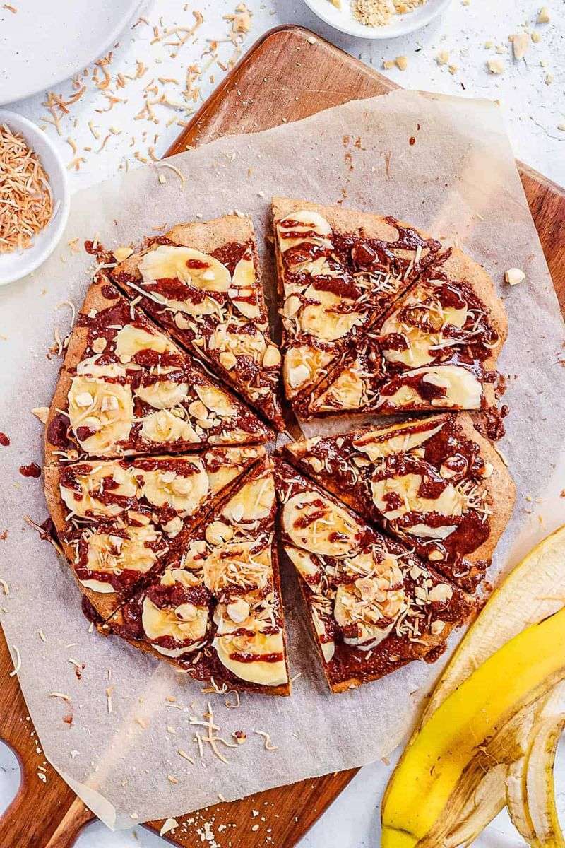 Nutella Dessert Pizza
