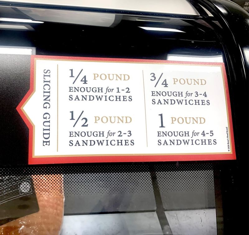 Grabbing the Right Amount of Deli Meat