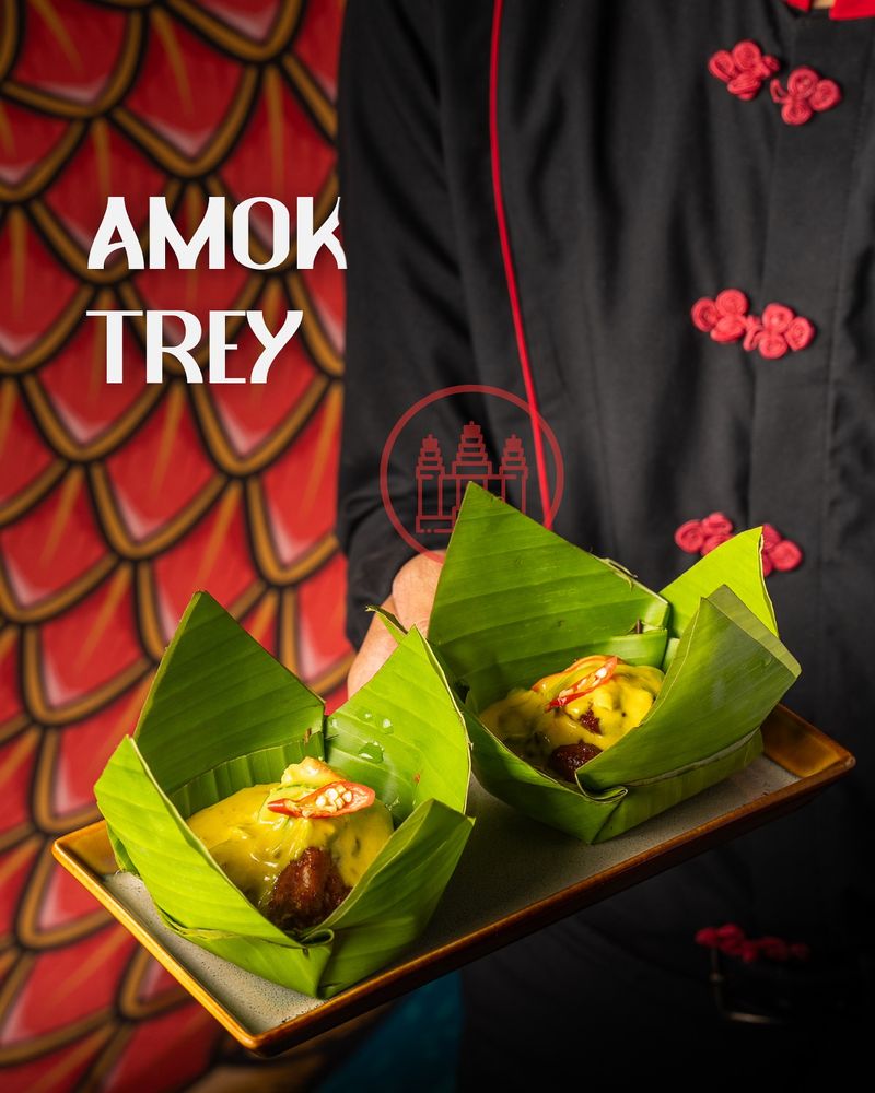 Cambodian Amok Trey (Fish Curry)