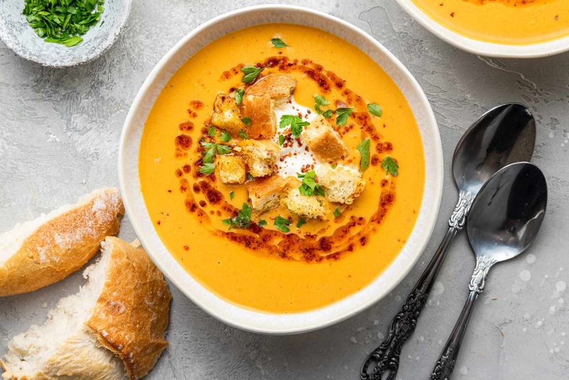 Turkish Mercimek Corbasi (Red Lentil Soup)