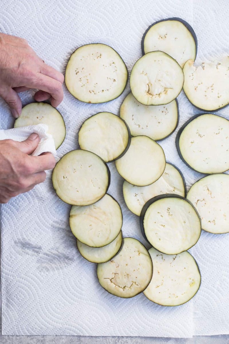 Salting Vegetables and Letting Them Sweat