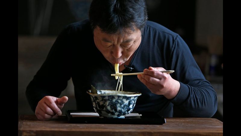 Slurping Soup or Noodles Loudly