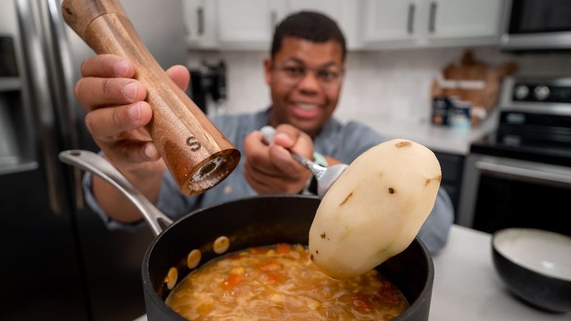 Use a Potato to Fix Overly Salty Soup