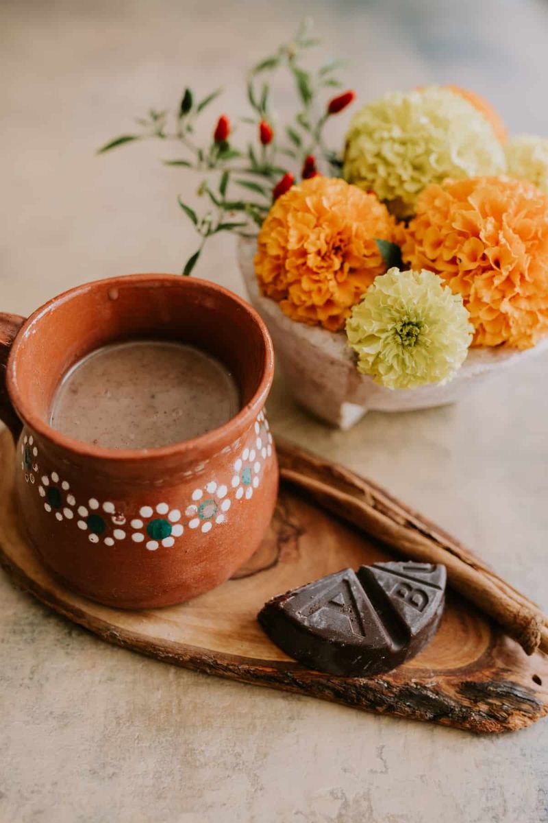 Mexican Chocolate Atole with Ground Canela (True Cinnamon)