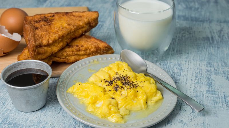 Eggs and Maple Syrup