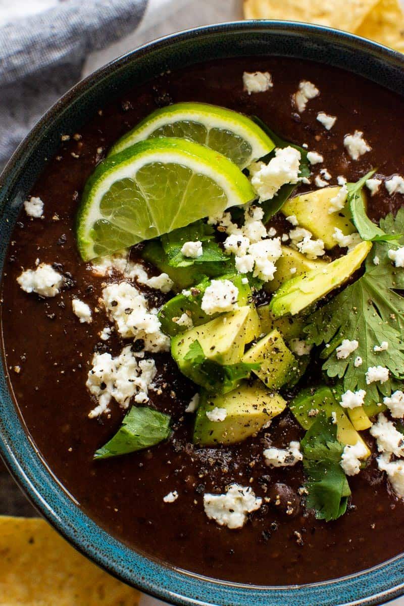 Spicy Black Bean Soup