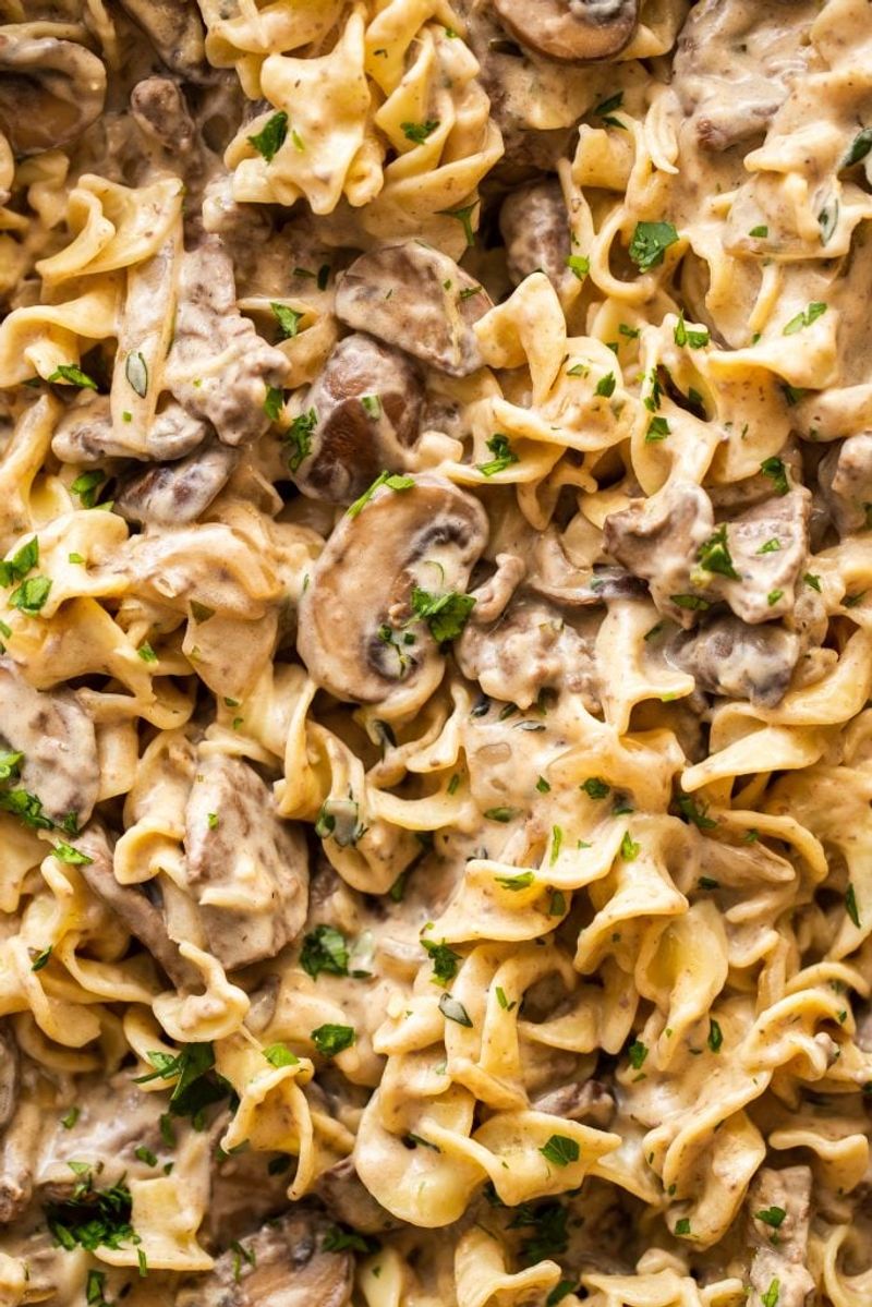 Beef Stroganoff