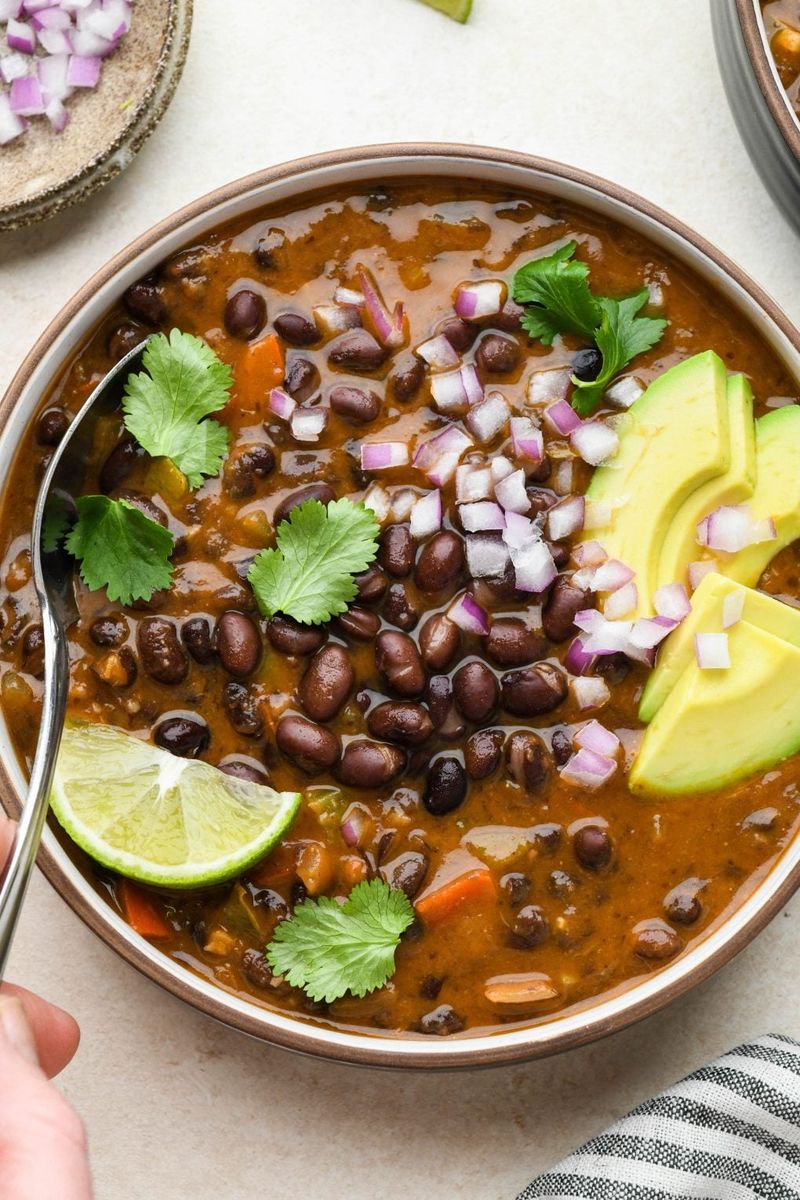 Spicy Black Bean Soup