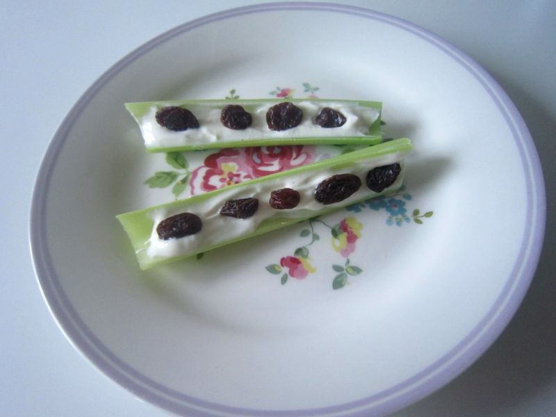 Celery with Cream Cheese