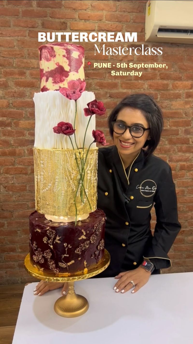 Edible Gold Cake from Mumbai, India