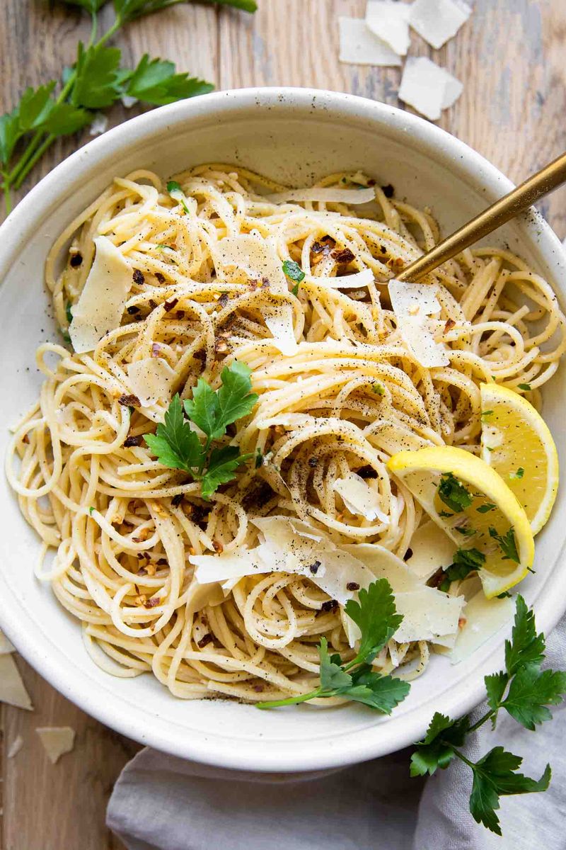 Pasta With Olive Oil