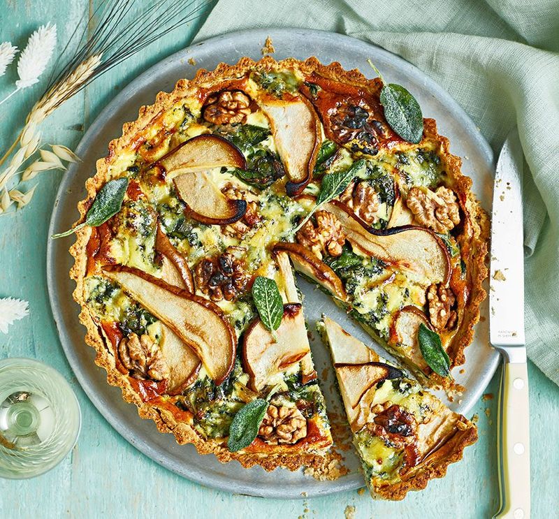 Pear and Stilton Tart