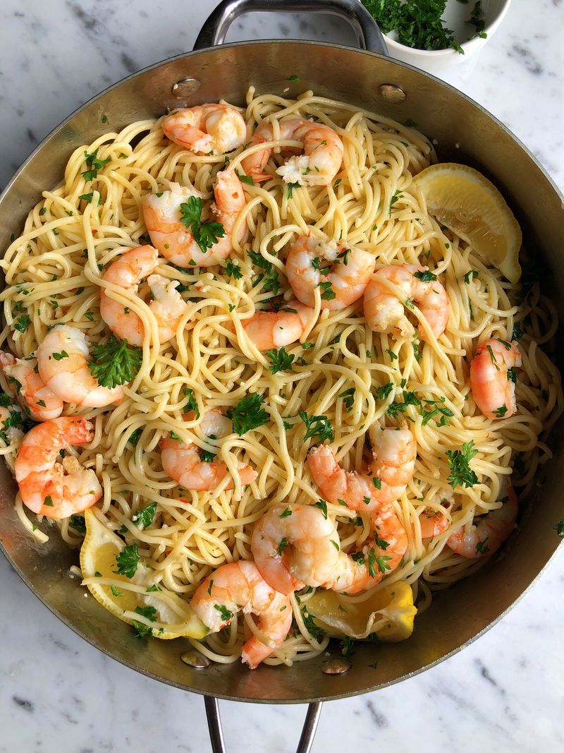 Shrimp Scampi Pasta
