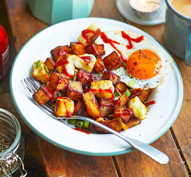 Halloumi Breakfast Hash