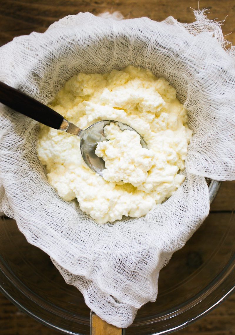 Make Ricotta Cheese From Scratch Using Whole Milk