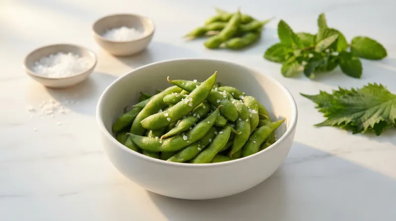 Edamame with Sea Salt