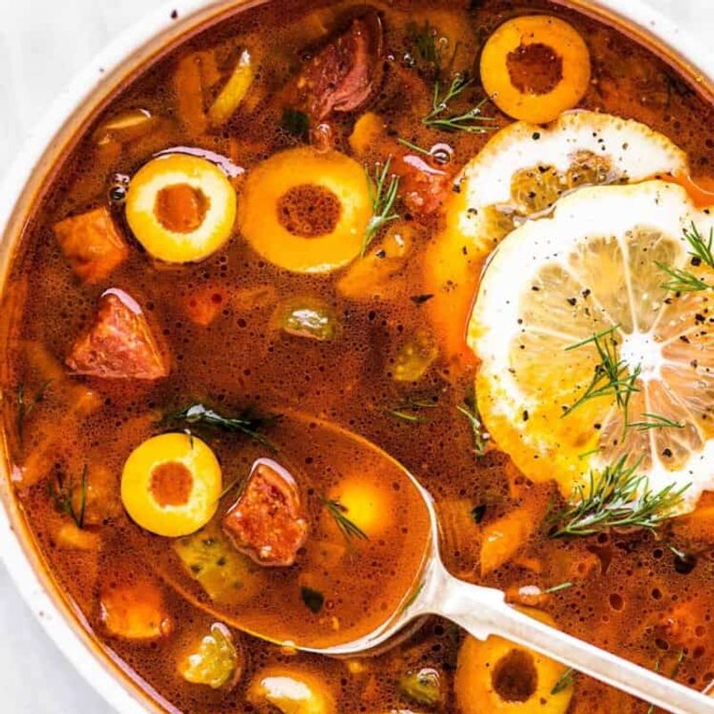 Soljanка from Russia